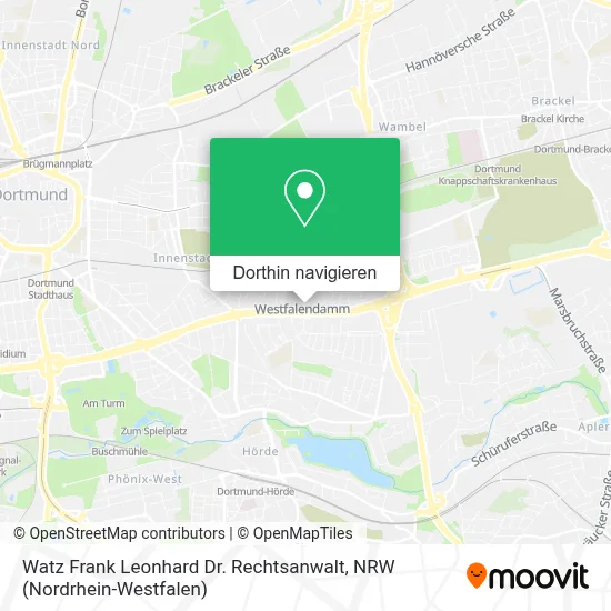 Watz Frank Leonhard Dr. Rechtsanwalt Karte