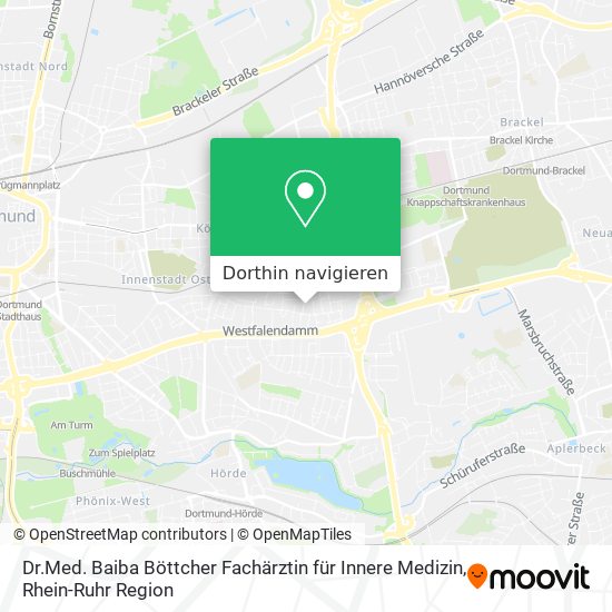 Dr.Med. Baiba Böttcher Fachärztin für Innere Medizin Karte