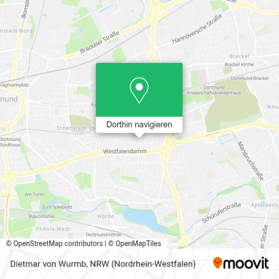 Dietmar von Wurmb Karte