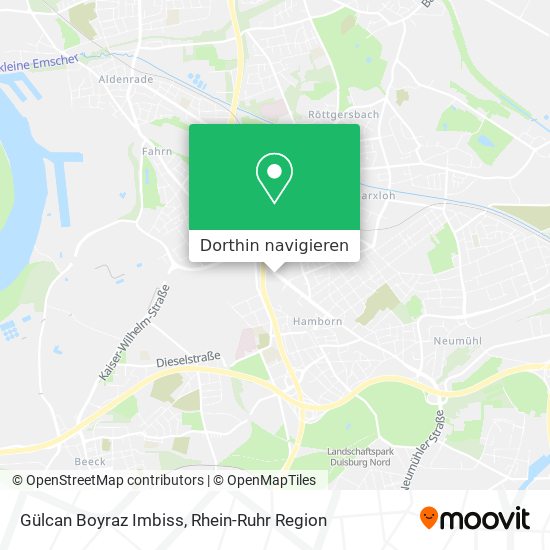 Gülcan Boyraz Imbiss Karte