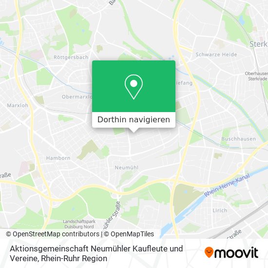 Aktionsgemeinschaft Neumühler Kaufleute und Vereine Karte