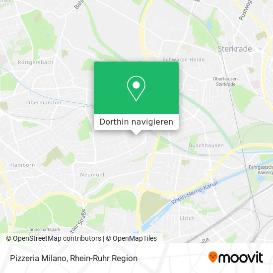 Pizzeria Milano Karte