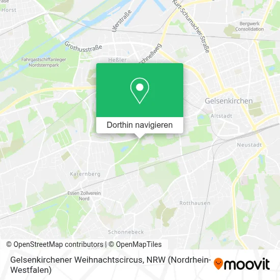 Gelsenkirchener Weihnachtscircus Karte