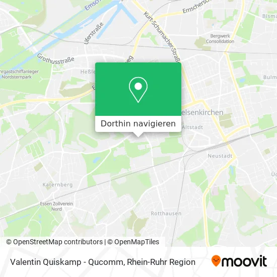 Valentin Quiskamp - Qucomm Karte