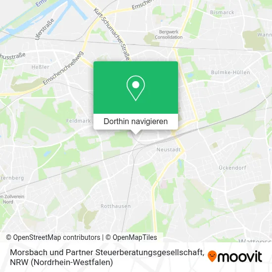 Morsbach und Partner Steuerberatungsgesellschaft Karte