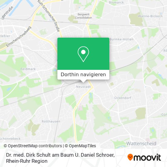 Dr. med. Dirk Schult am Baum U. Daniel Schroer Karte