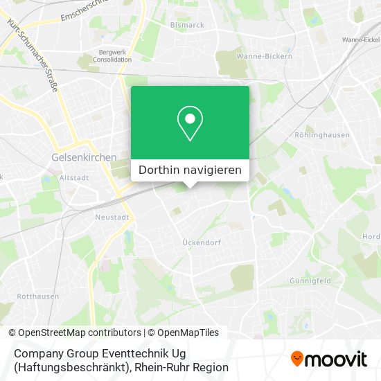 Company Group Eventtechnik Ug (Haftungsbeschränkt) Karte