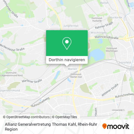 Allianz Generalvertretung Thomas Kahl Karte