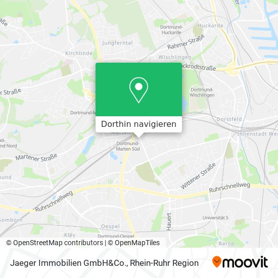 Jaeger Immobilien GmbH&Co. Karte