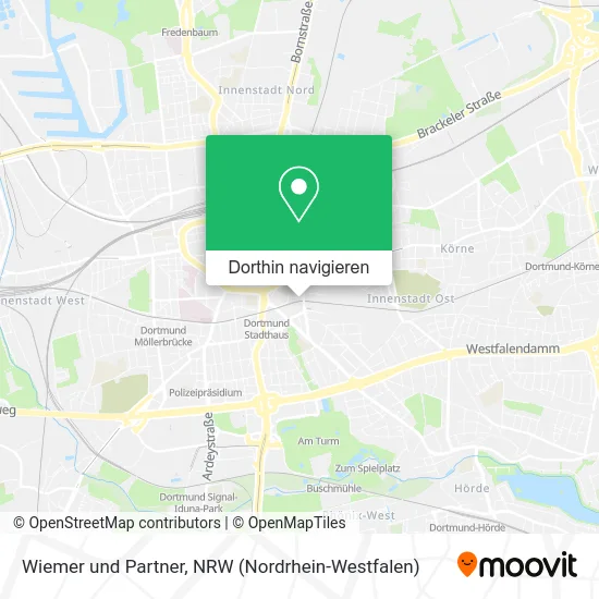 Wiemer und Partner Karte