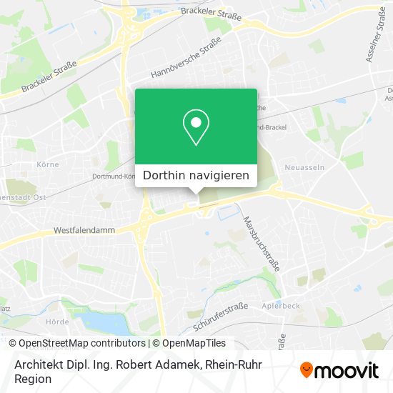 Architekt Dipl. Ing. Robert Adamek Karte