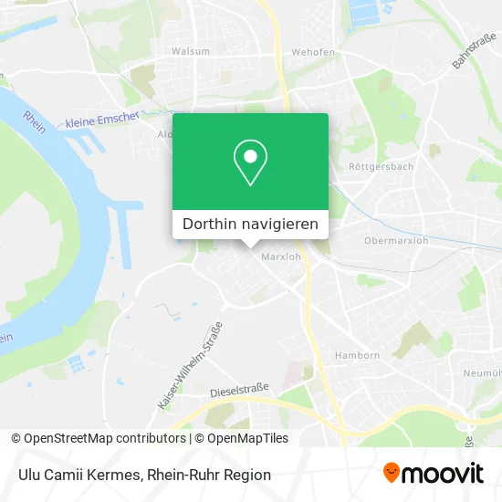 Ulu Camii Kermes Karte