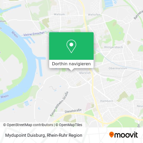 Mydupoint Duisburg Karte