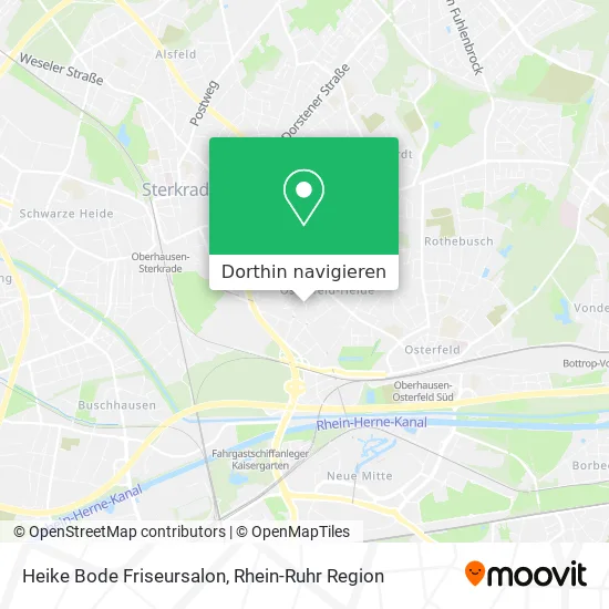 Heike Bode Friseursalon Karte