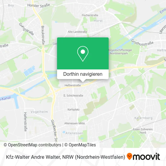 Kfz-Walter Andre Walter Karte