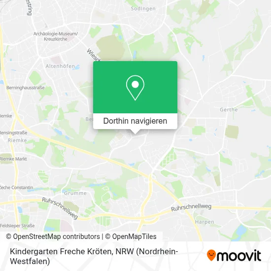 Kindergarten Freche Kröten Karte