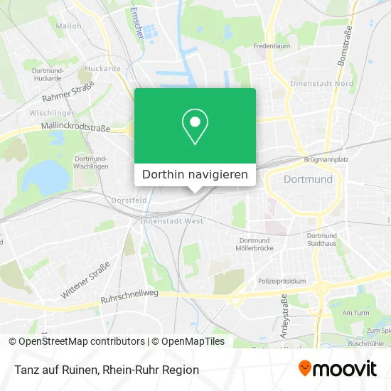 Tanz auf Ruinen Karte