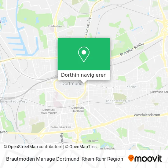 Brautmoden Mariage Dortmund Karte