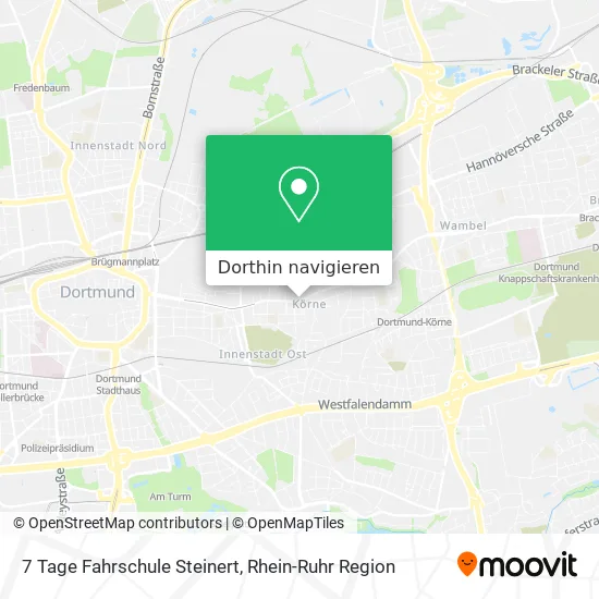 7 Tage Fahrschule Steinert Karte