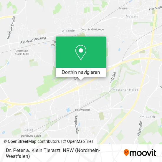 Dr. Peter a. Klein Tierarzt Karte