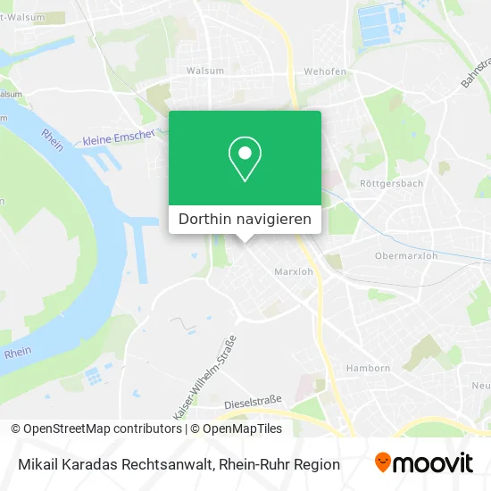 Mikail Karadas Rechtsanwalt Karte