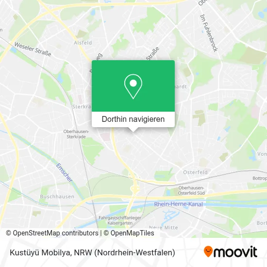 Kustüyü Mobilya Karte