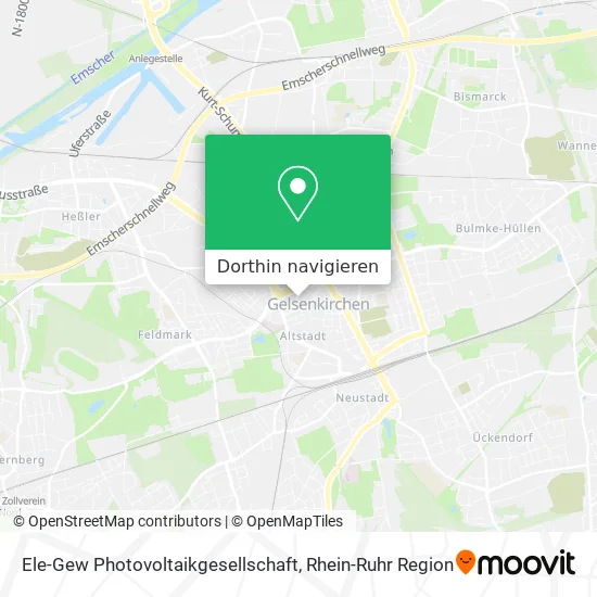 Ele-Gew Photovoltaikgesellschaft Karte