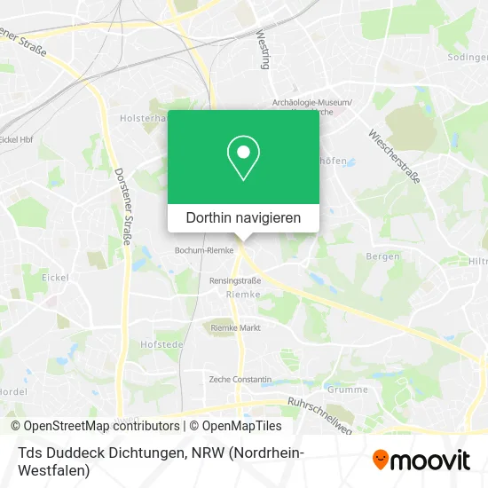 Tds Duddeck Dichtungen Karte