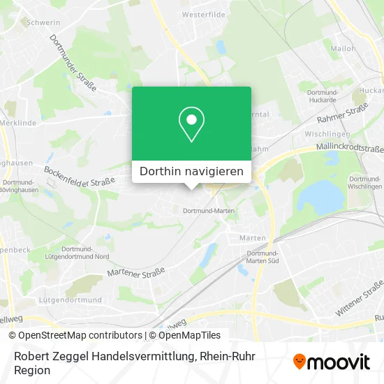 Robert Zeggel Handelsvermittlung Karte