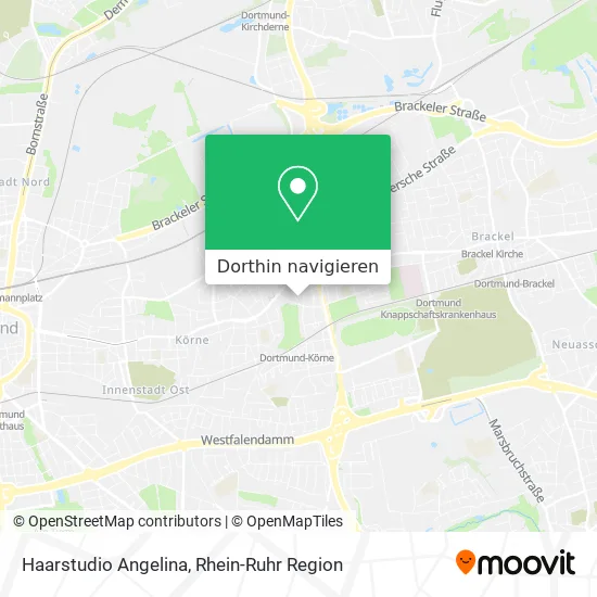 Haarstudio Angelina Karte