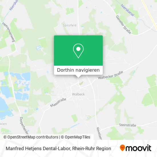 Manfred Hetjens Dental-Labor Karte