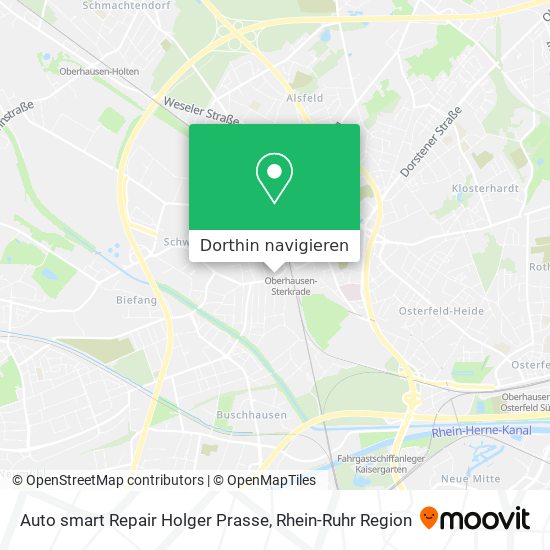 Auto smart Repair Holger Prasse Karte