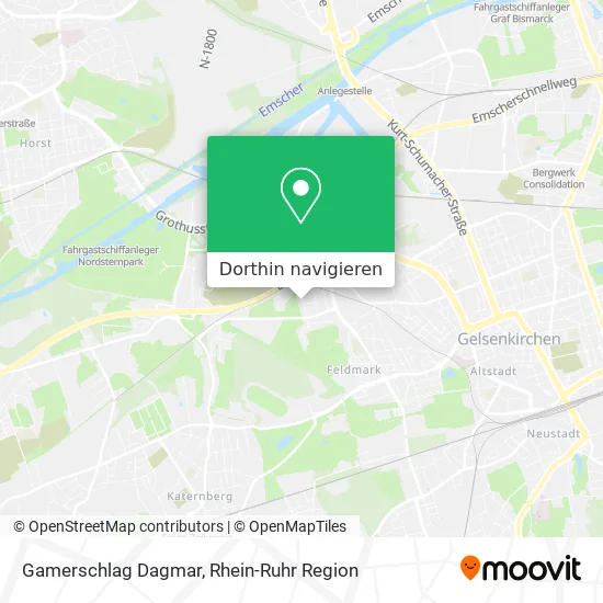 Gamerschlag Dagmar Karte