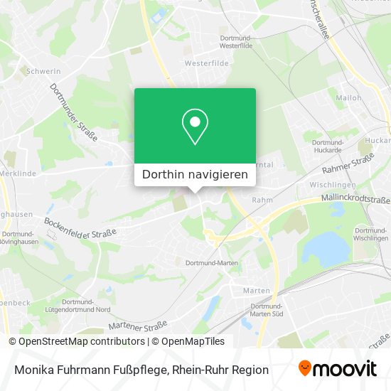 Monika Fuhrmann Fußpflege Karte