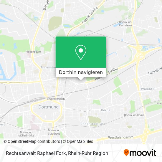 Rechtsanwalt Raphael Fork Karte