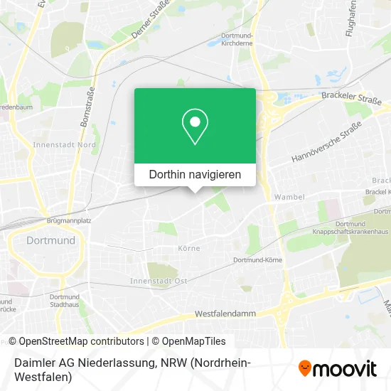 Daimler AG Niederlassung Karte