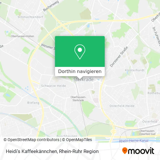 Heidi's Kaffeekännchen Karte