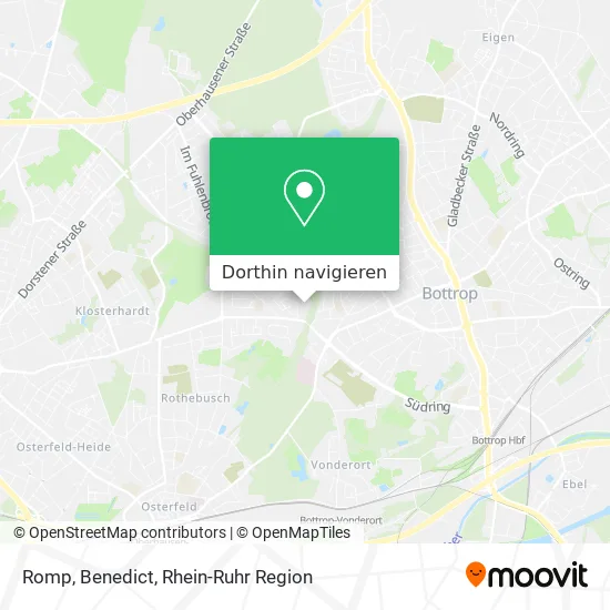 Romp, Benedict Karte