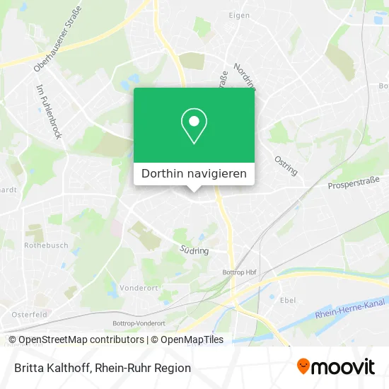 Britta Kalthoff Karte