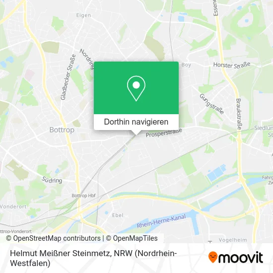 Helmut Meißner Steinmetz Karte