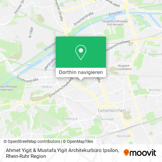 Ahmet Yigit & Mustafa Yigit Architekurbüro Ipsilon Karte