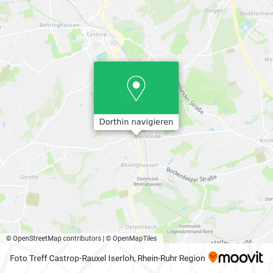 Foto Treff Castrop-Rauxel Iserloh Karte