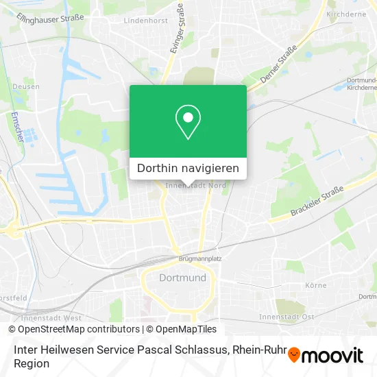 Inter Heilwesen Service Pascal Schlassus Karte