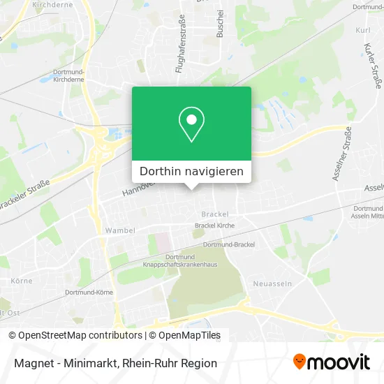 Magnet - Minimarkt Karte