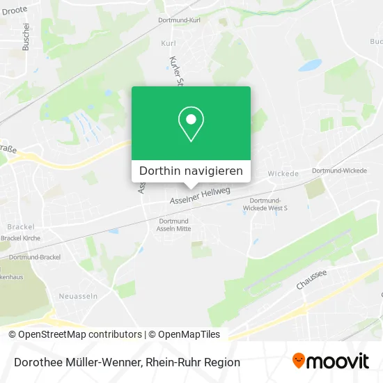 Dorothee Müller-Wenner Karte