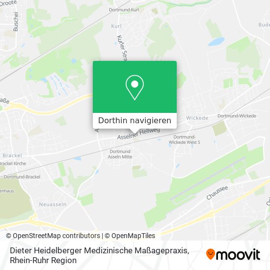 Dieter Heidelberger Medizinische Maßagepraxis Karte