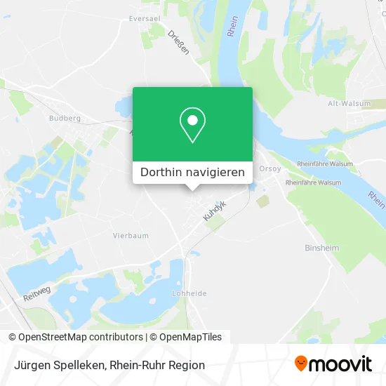 Jürgen Spelleken Karte