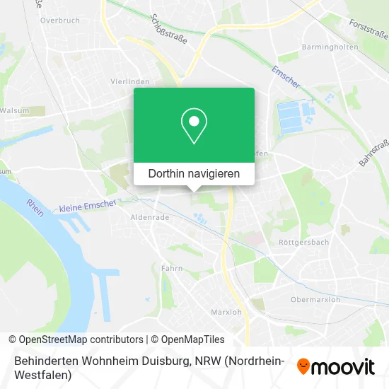 Behinderten Wohnheim Duisburg Karte