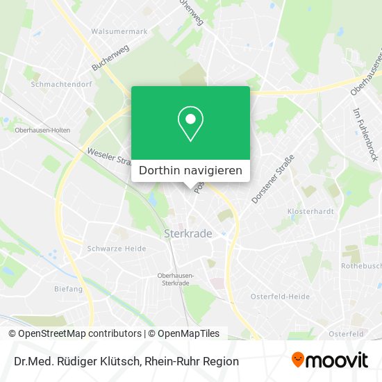 Dr.Med. Rüdiger Klütsch Karte