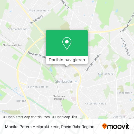 Monika Peters Heilpraktikerin Karte
